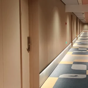 Hotel doors produced by one of the wooden door manufacturers in China