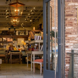 Retail store doors produced by one of the wooden door manufacturers in China