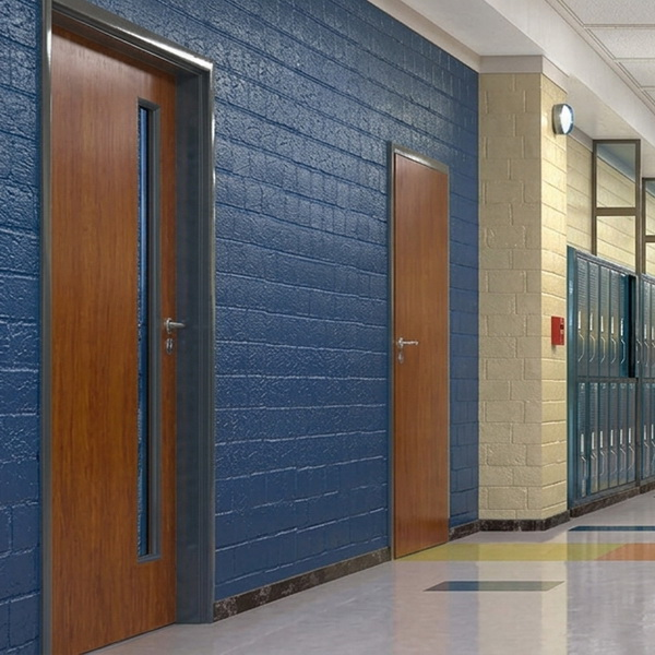 School doors produced by one of the wooden door manufacturers in China