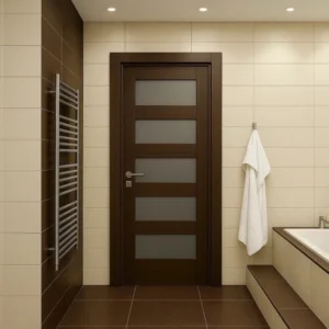 Hotel door and industrial swinging door