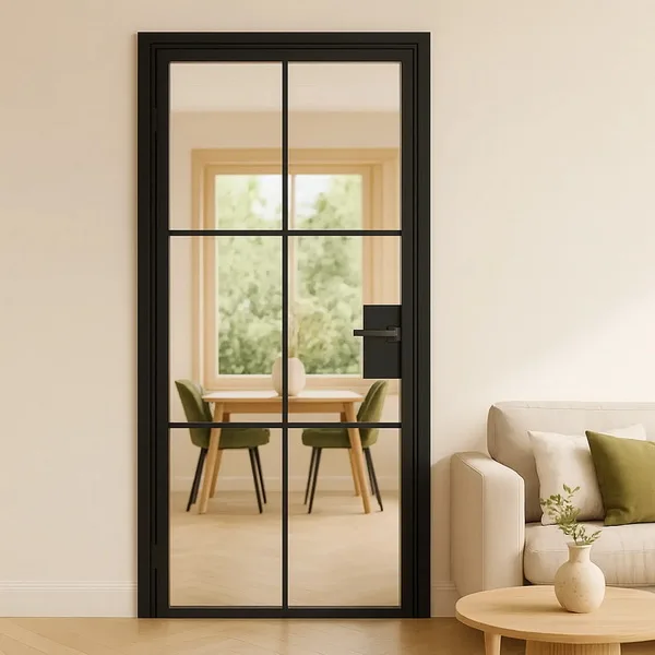 Showroom front door