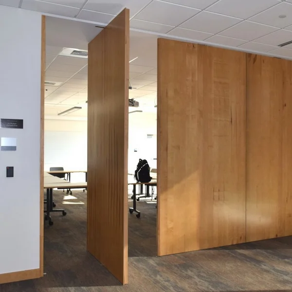 Commercial interior pivot door