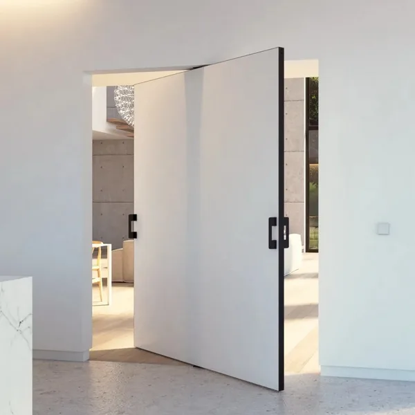 Commercial pivot door