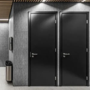 Retail store doors