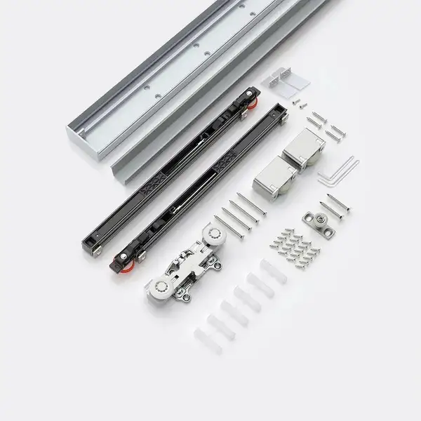 Exterior sliding door hardware