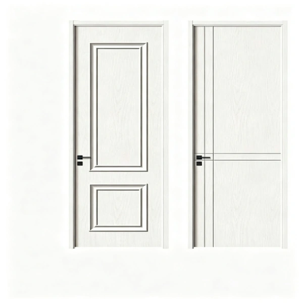 Solid core board wooden door