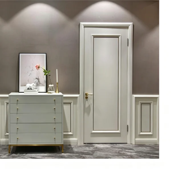Solid American wooden door can be the panel door