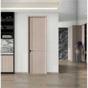 Melamine wooden carved inlay door