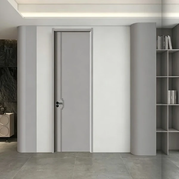 Melamine wooden carved thread door is also the solid interior door