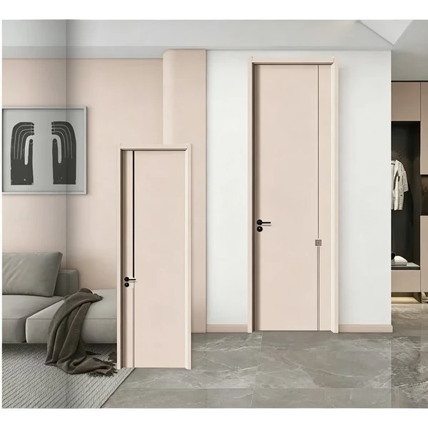 Melamine wooden exquisite carved door