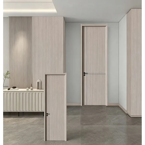 Melamine wooden door exquisite carved series are also the solid interior doors