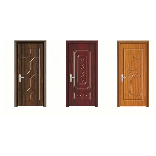 PVC wooden groove door