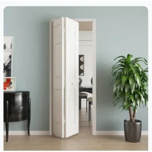 Melamine wooden bifold door