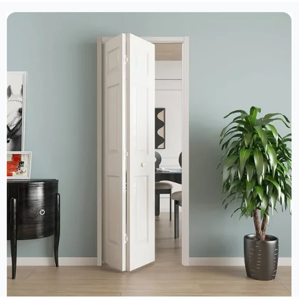 Melamine wooden bifold door