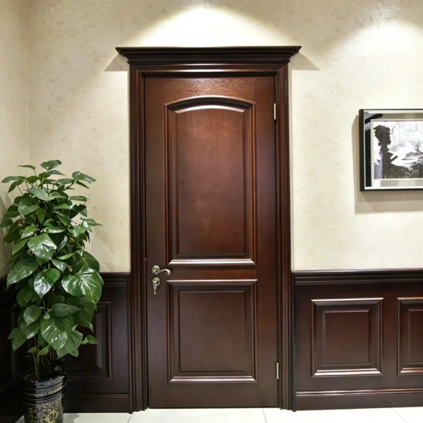 Solid American wooden door