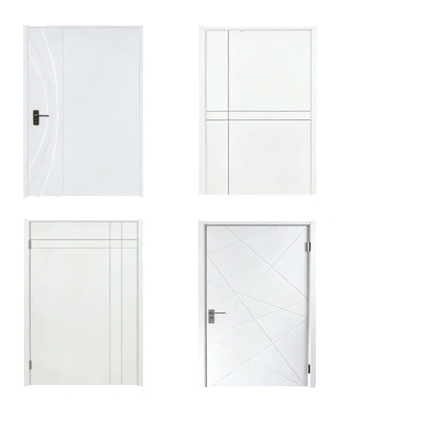 Solid core board wooden door
