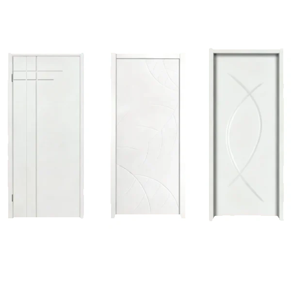 Solid core board wooden door
