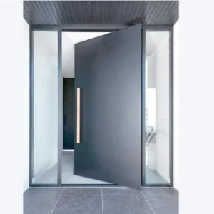 Composite wooden pivot door