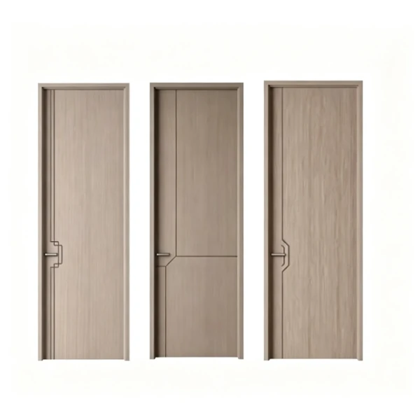 WPC wooden colored door