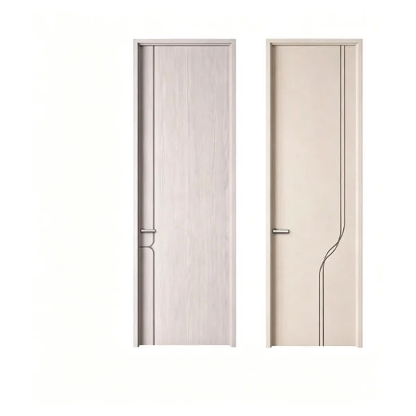 WPC wooden colored door