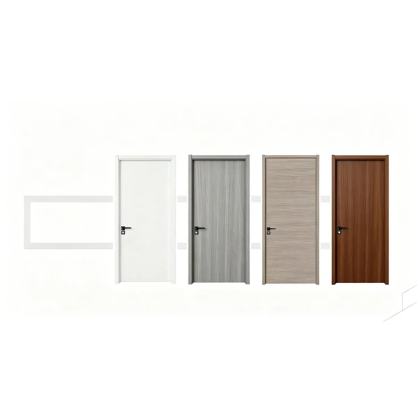 WPC wooden flat panel door
