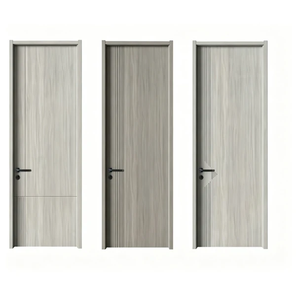 WPC wooden pressure molded door
