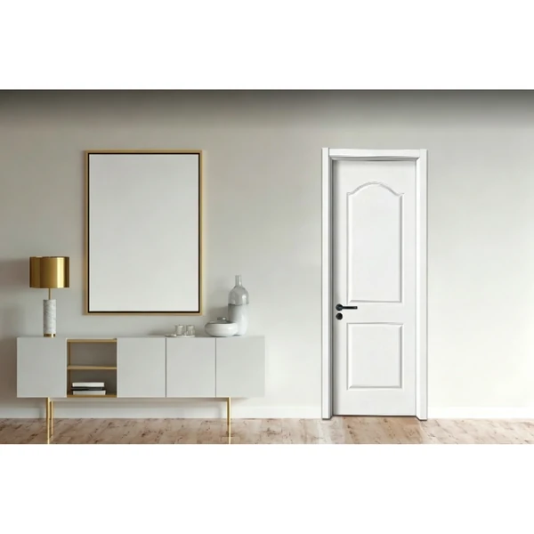 WPC wooden shallow carved door