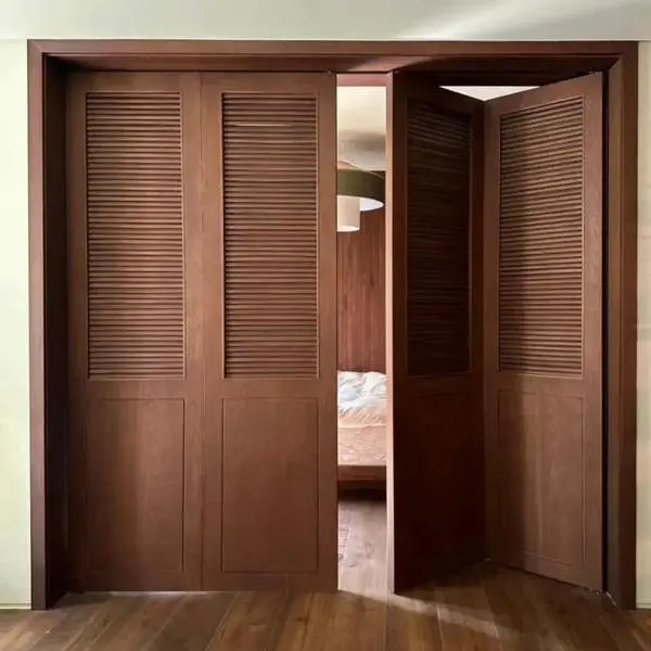 Composite wooden bifold door