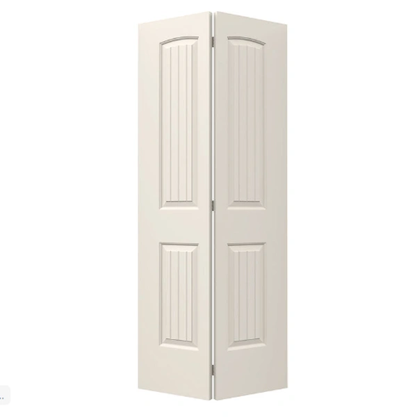 PVC wooden bifold door is also the solid interior door