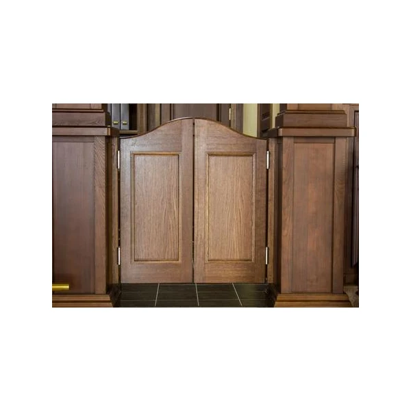Composite swing wooden door