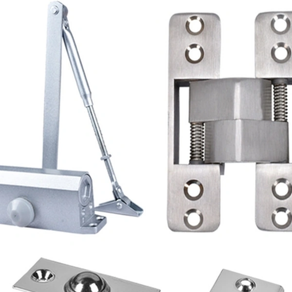 Hidden door hardware and accessories