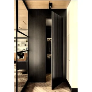 Composite wooden hidden door