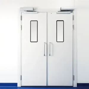 Automatic swing door