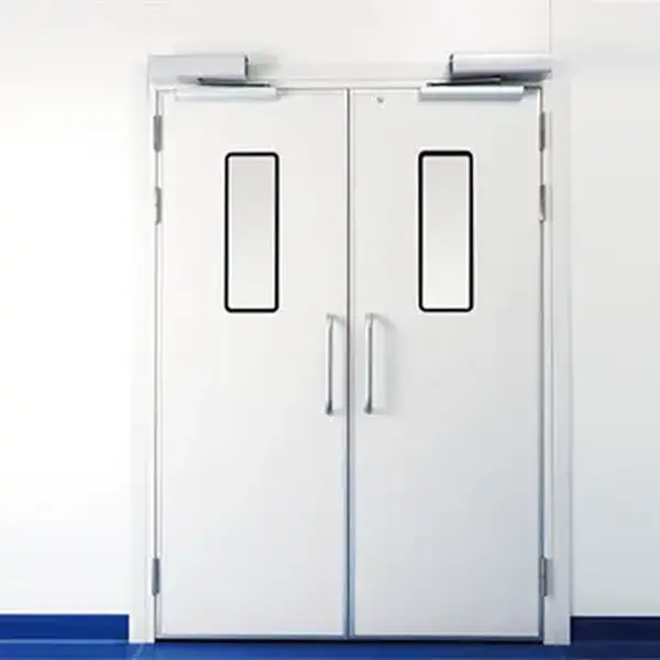 Automatic swing door