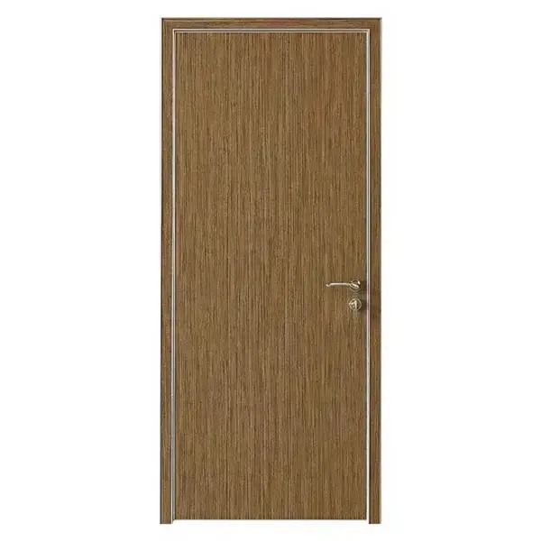Engineered wood laminate door