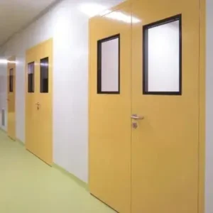 Office building doors