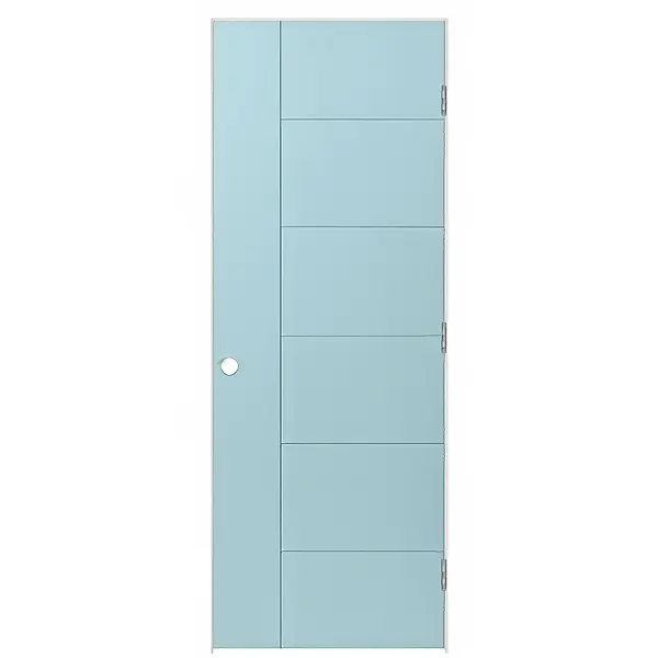 Hollow core laminate door