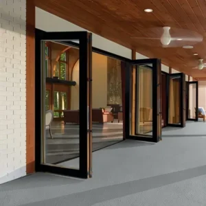 Supermarket wooden doors and Retail store doors