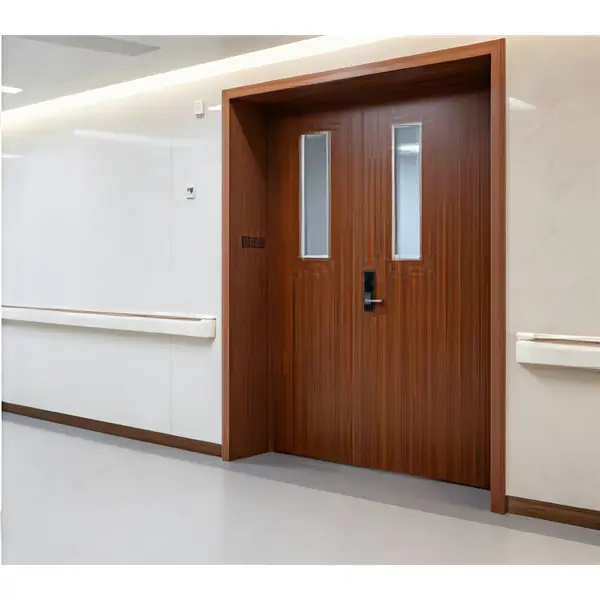 Solid core laminate door