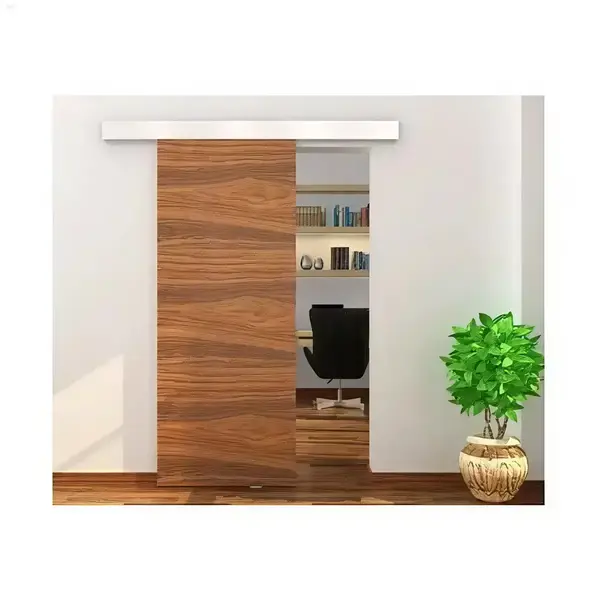 Solid wood sliding door