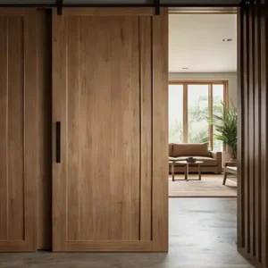 Sliding doors produced by WPC door suppliers